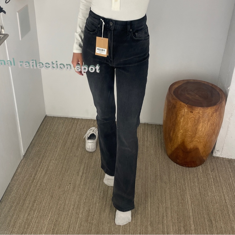 Reformation Black Boot Cut Women's Jeans